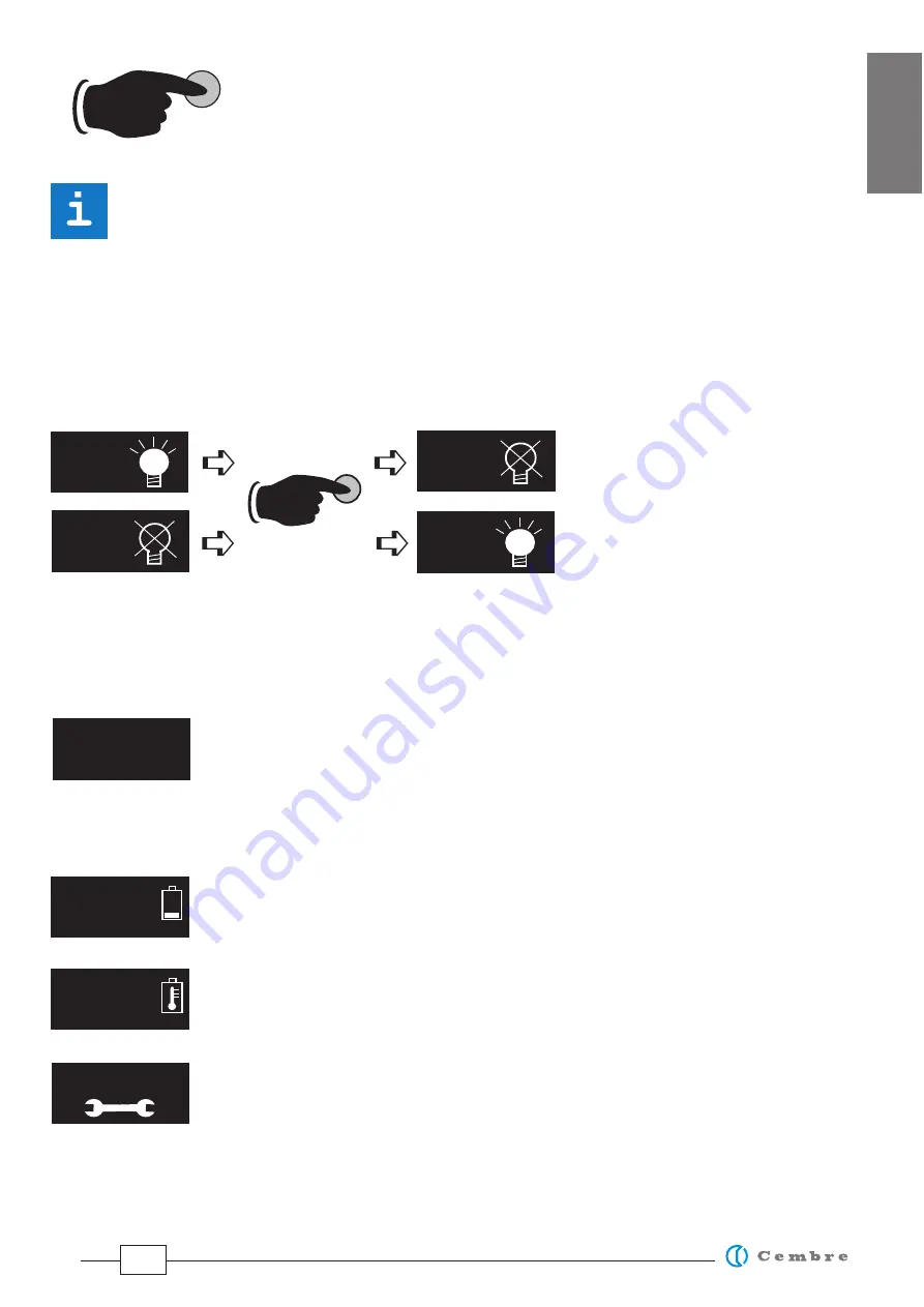 Cembre B600C Operation And Maintenance Manual Download Page 11