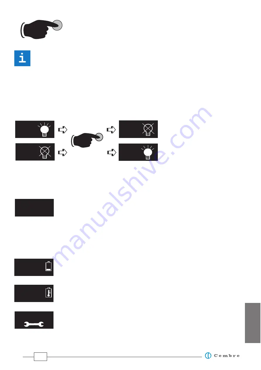 Cembre B600C Operation And Maintenance Manual Download Page 43