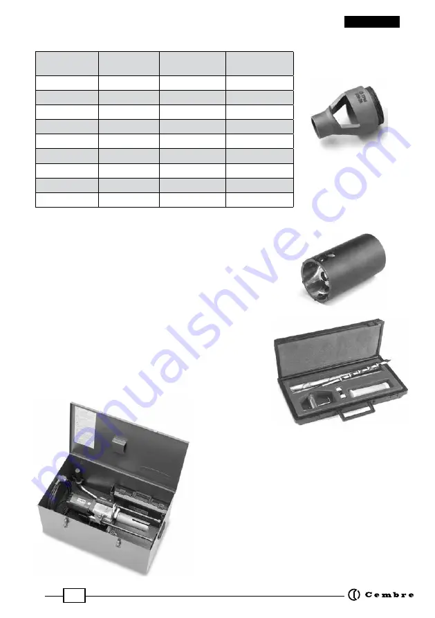 Cembre SD-10E Operation And Maintenance Manual Download Page 33