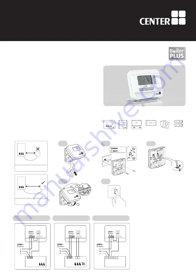 Center 340017 Installation Manual Download Page 1