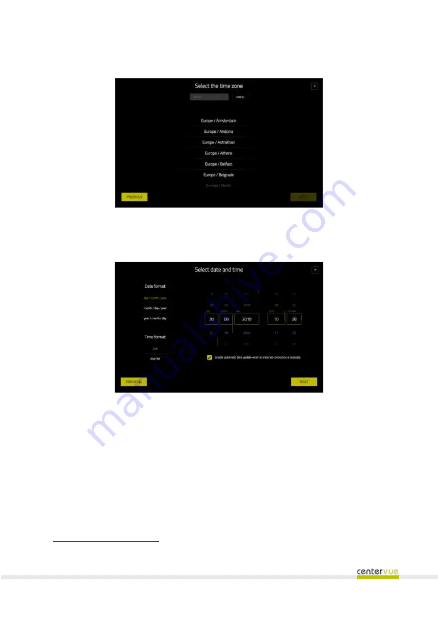 CenterVue drs plus Operating Manual Download Page 17