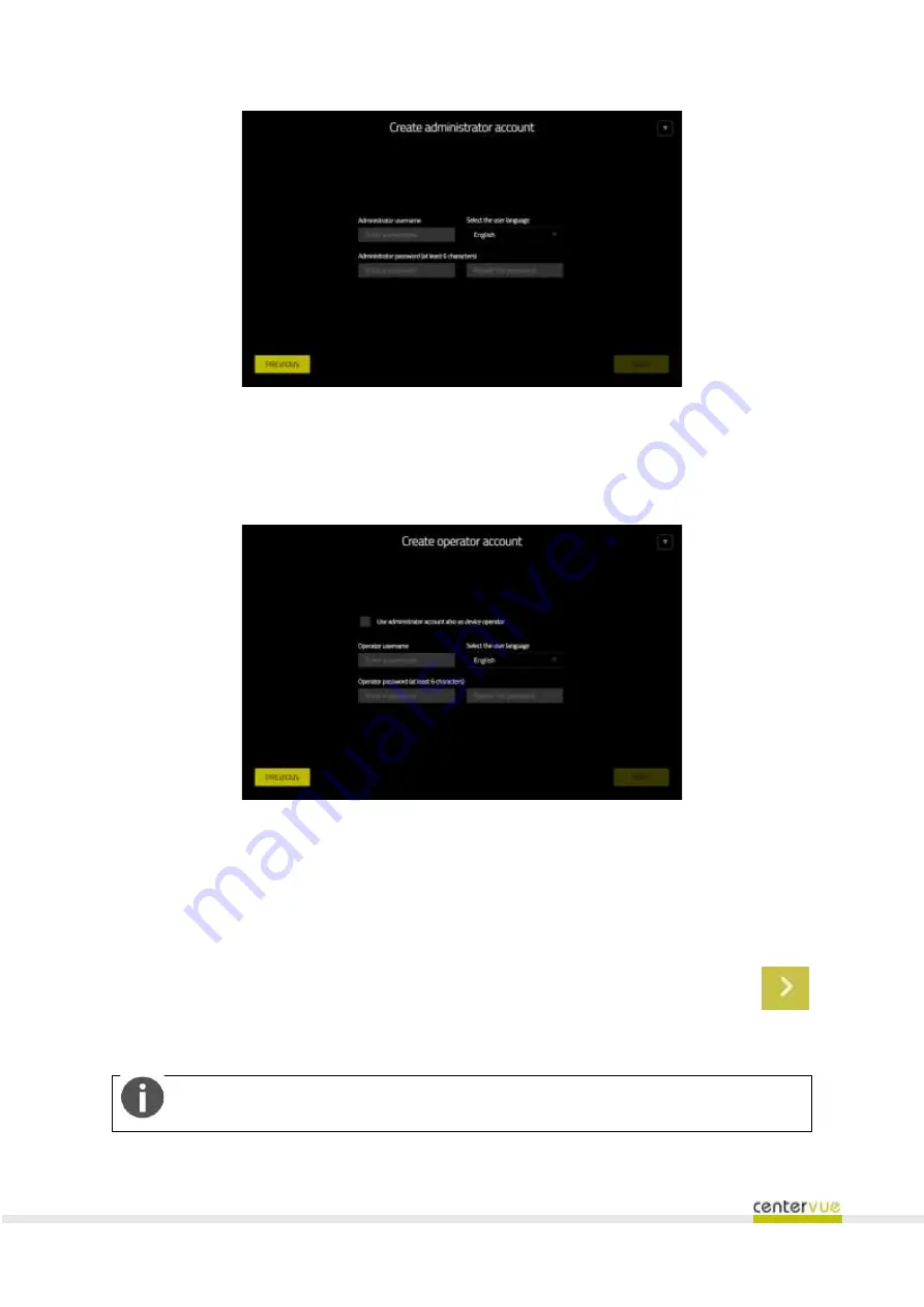 CenterVue drs plus Operating Manual Download Page 18