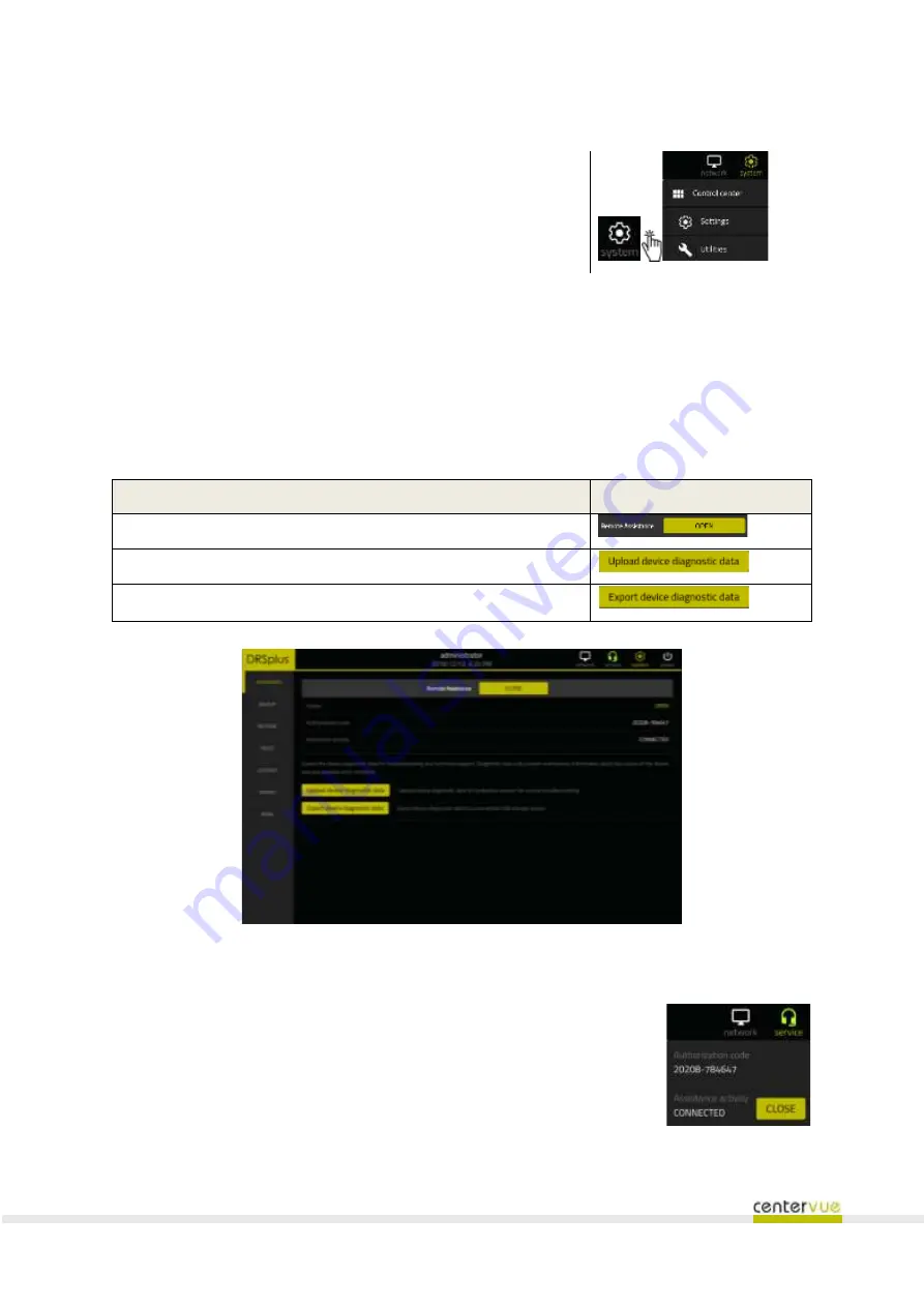 CenterVue drs plus Operating Manual Download Page 42