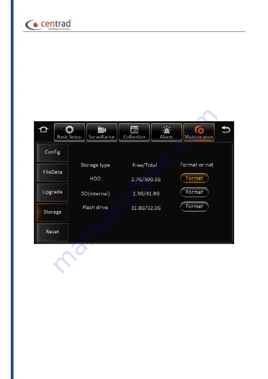 Centrad CEN101HD User Manual Download Page 61