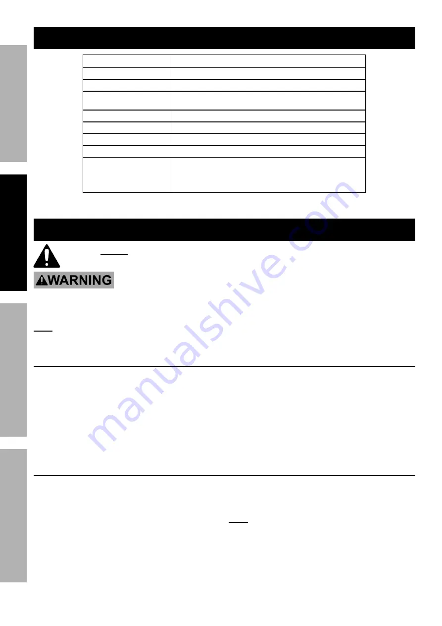 Central Machinery 62159 Owner'S Manual & Safety Instructions Download Page 6