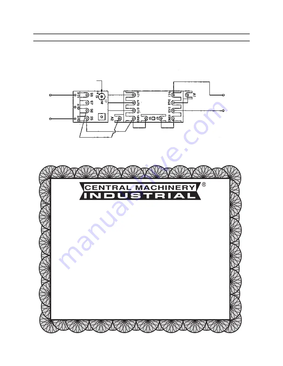 Central Machinery 95112 Assembly And Operation Instructions Manual Download Page 36