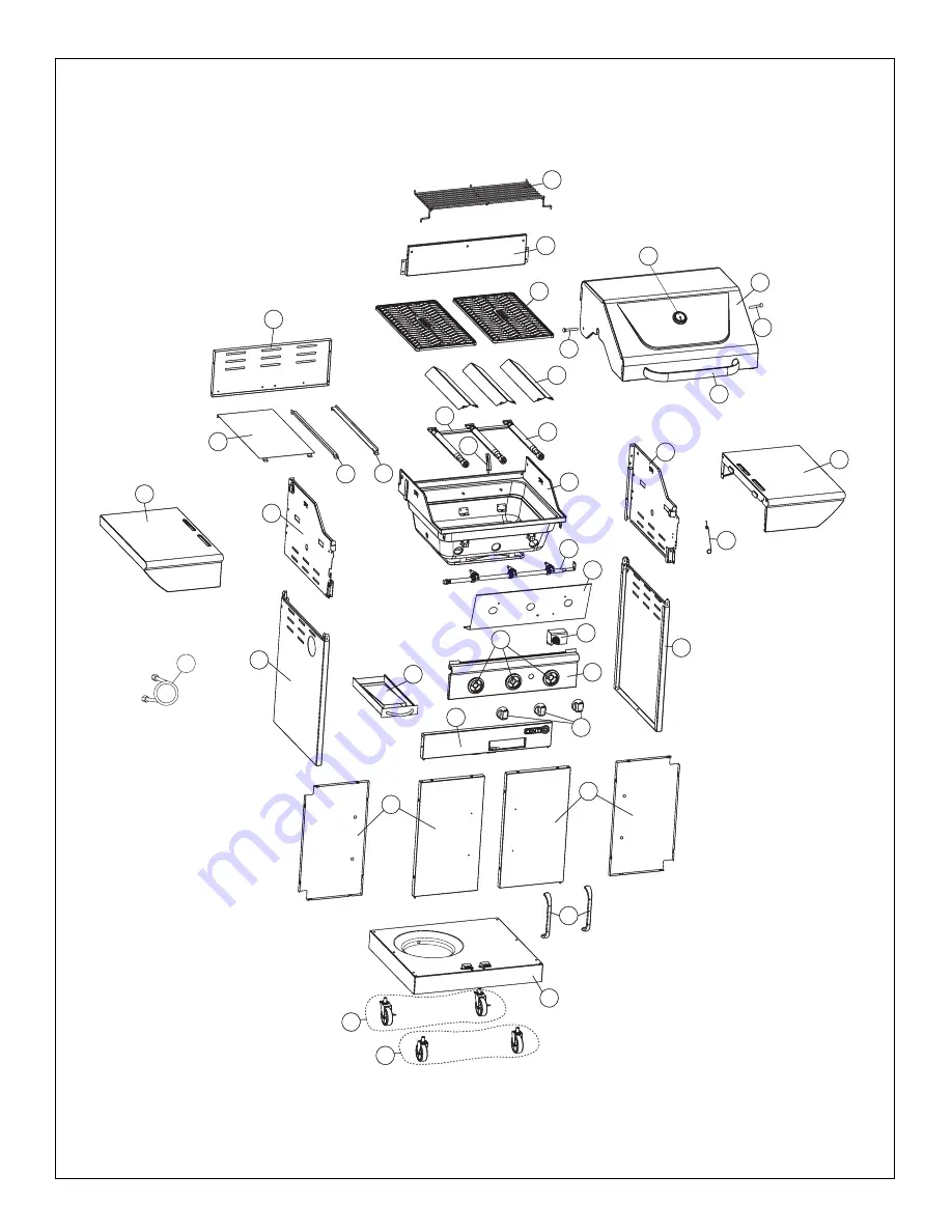 Centro Barbecue 2000 Manual Download Page 13