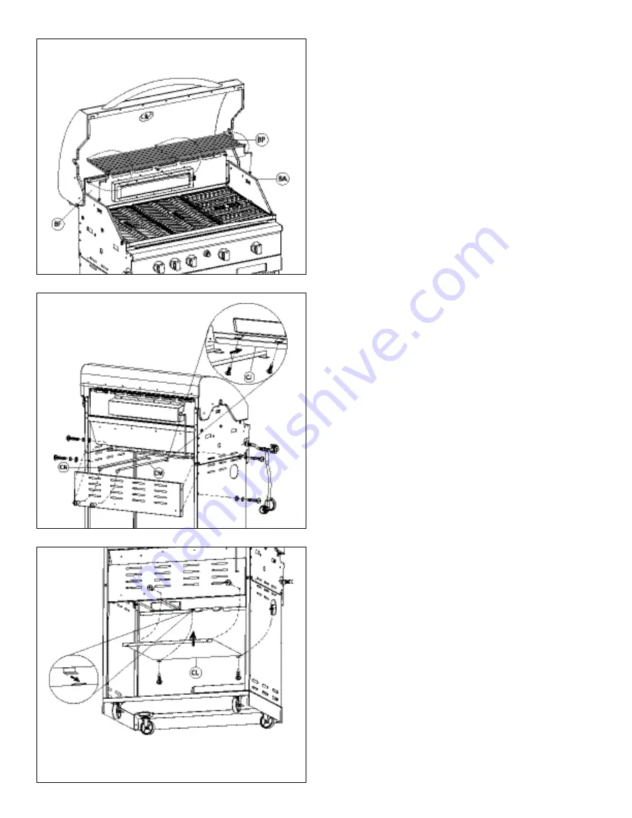 Centro Barbecue 6500 Safe use Safe Use, Care And Assembly Manual Download Page 23