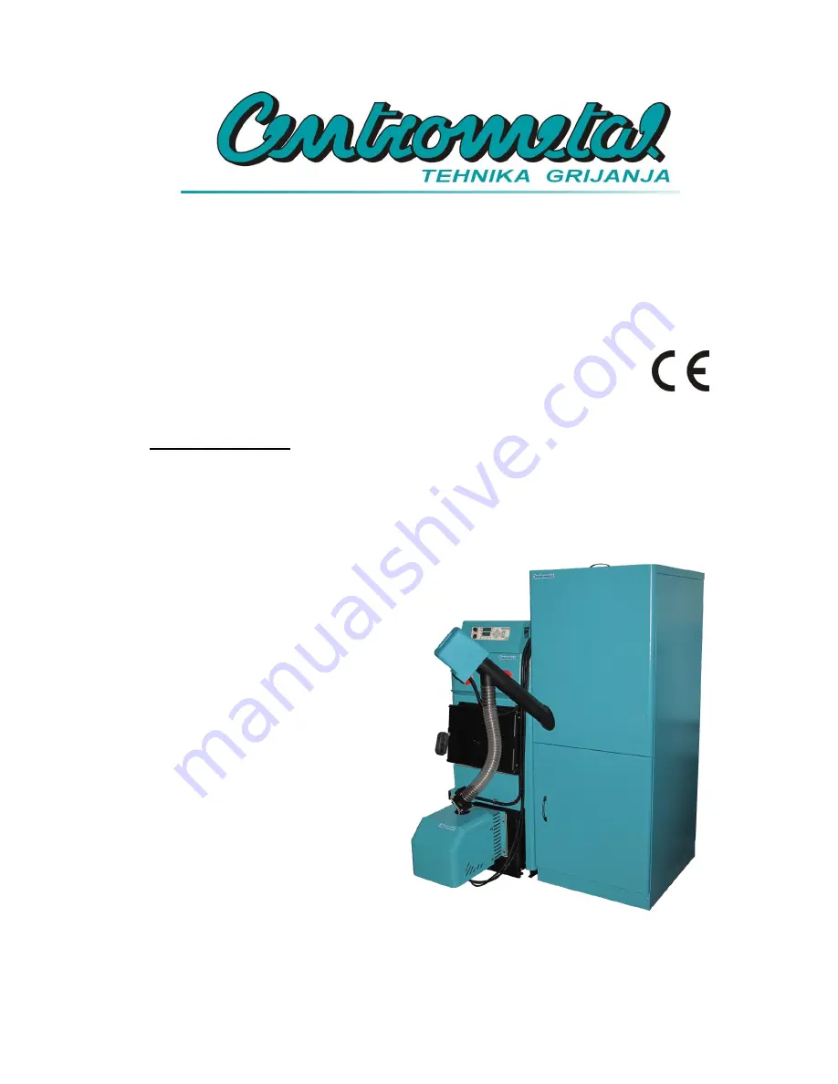 Centrometal EKO-CK 20 Use And Maintenance Download Page 1