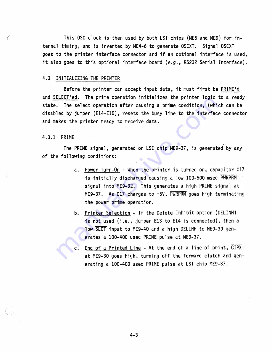 Centronics 101AL Technical Manual Download Page 27