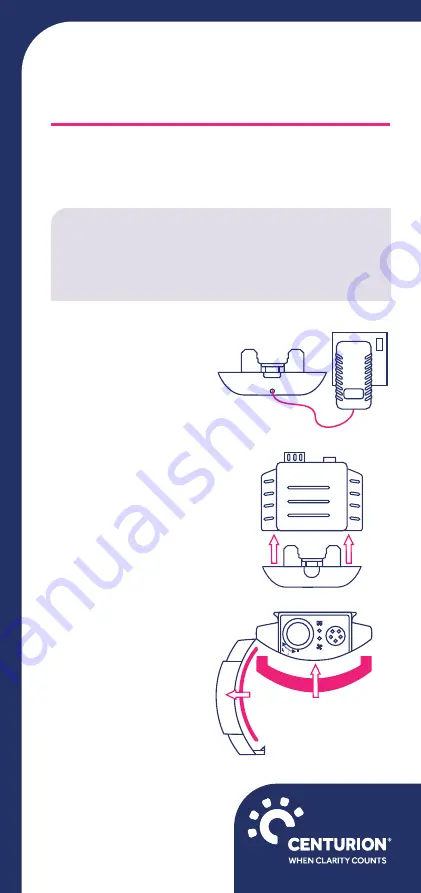 Centurion CONCEPT AIR Quick Start Manual Download Page 1