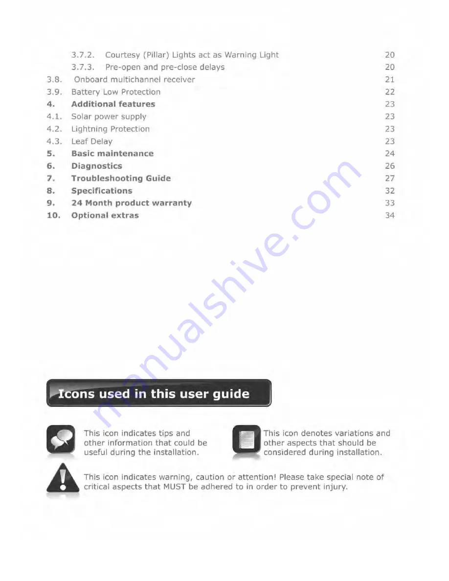 Centurion VECTOR2 User Manual Download Page 4