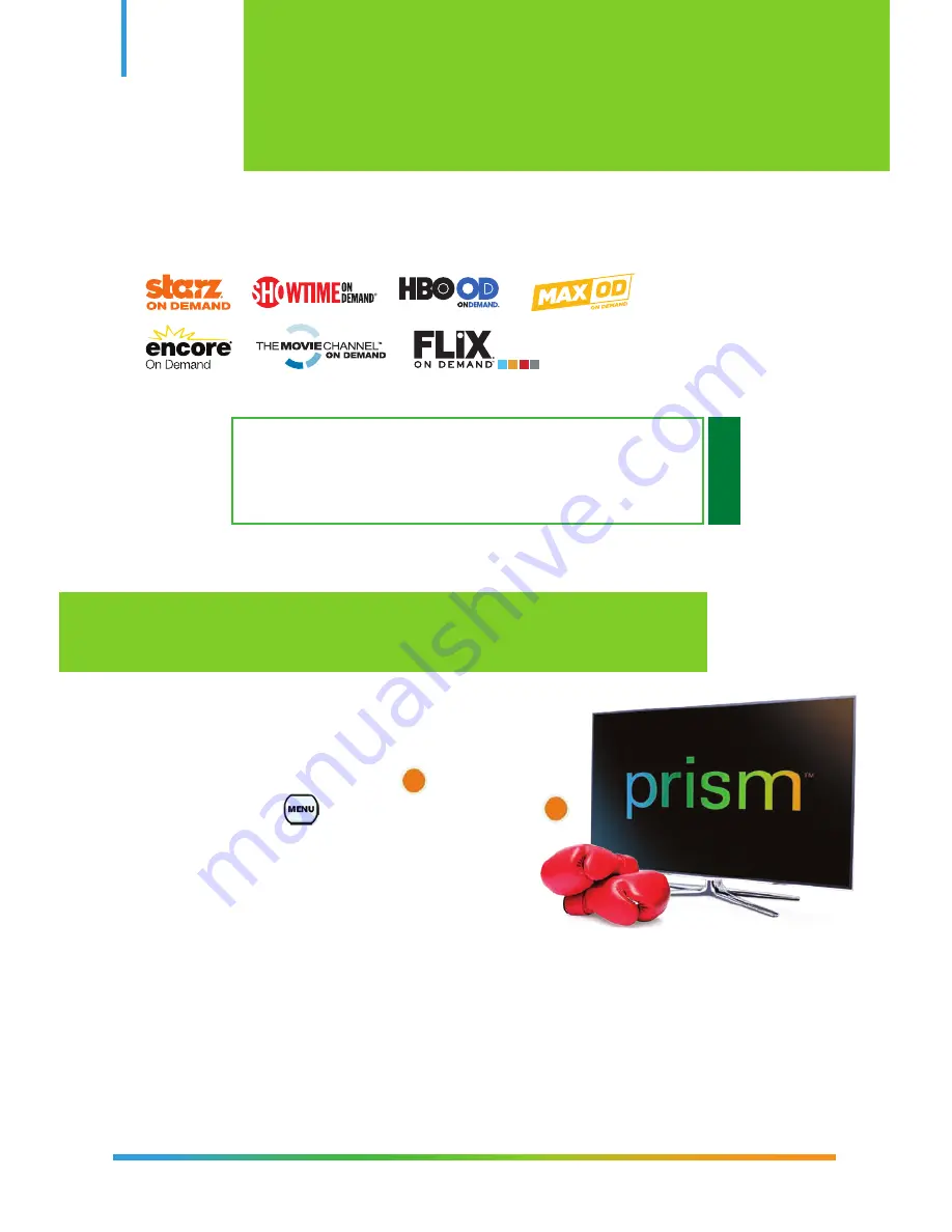 CenturyLink Prism TV Quick User Manual Download Page 8