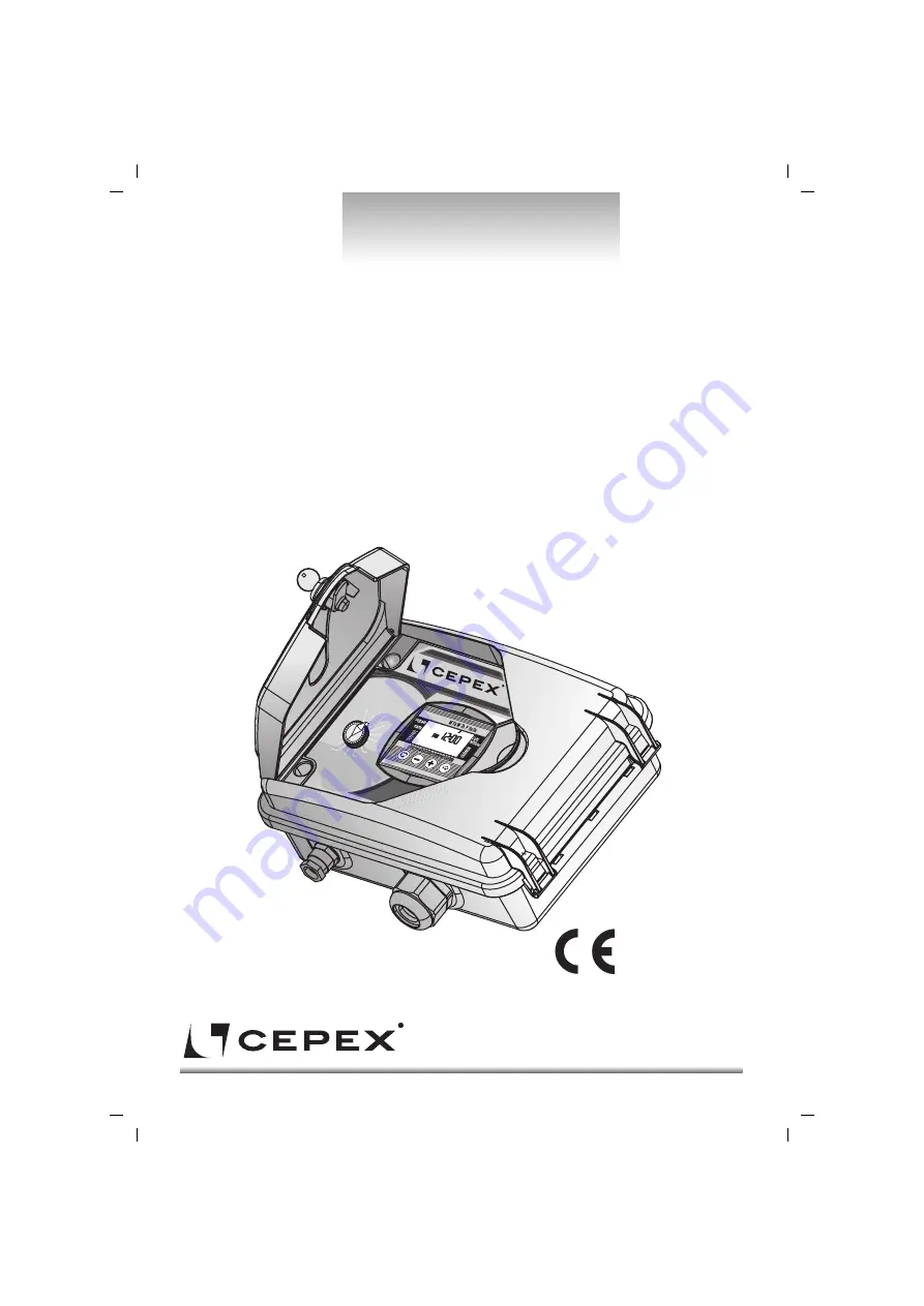 Cepex CMC-08-24 Installation And Operating Manual Download Page 1