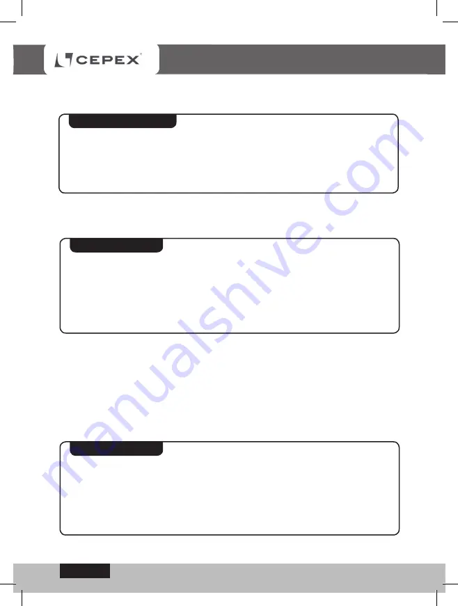 Cepex CPC004 Скачать руководство пользователя страница 42