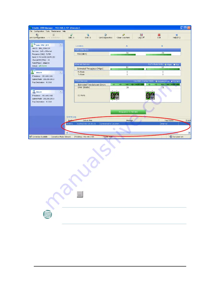 Ceragon FA4800 User Manual Download Page 153