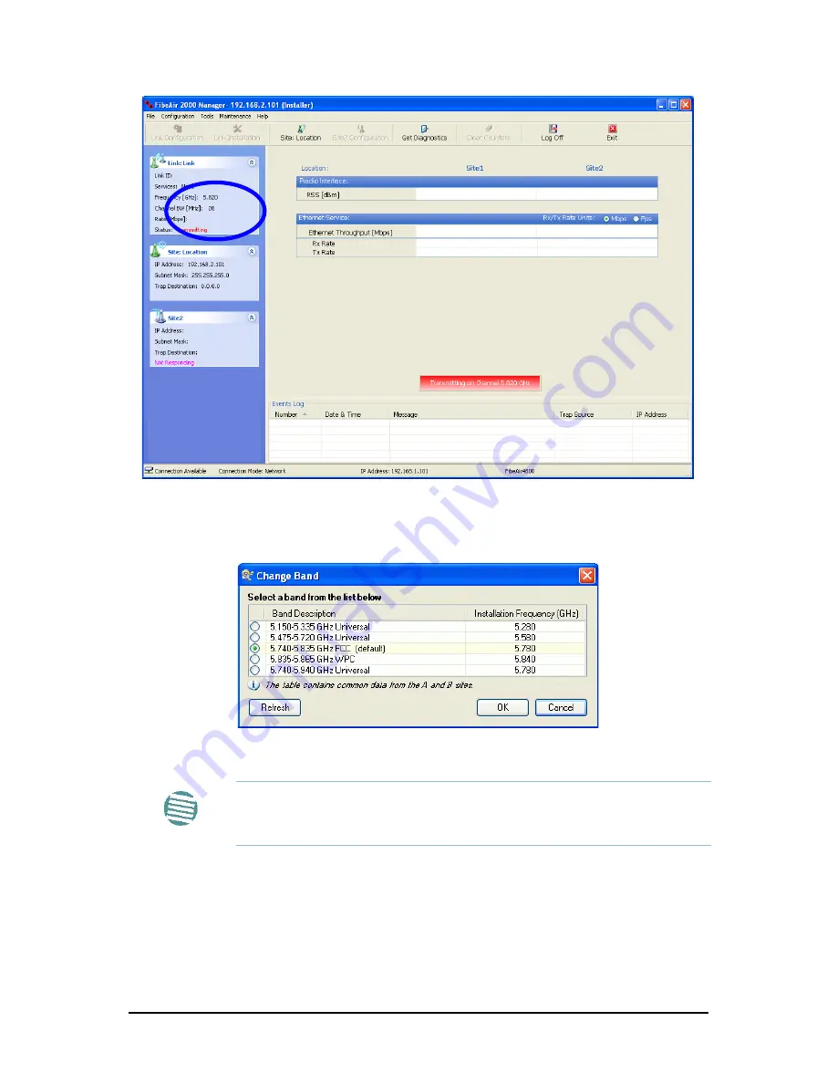 Ceragon FA4800 User Manual Download Page 245