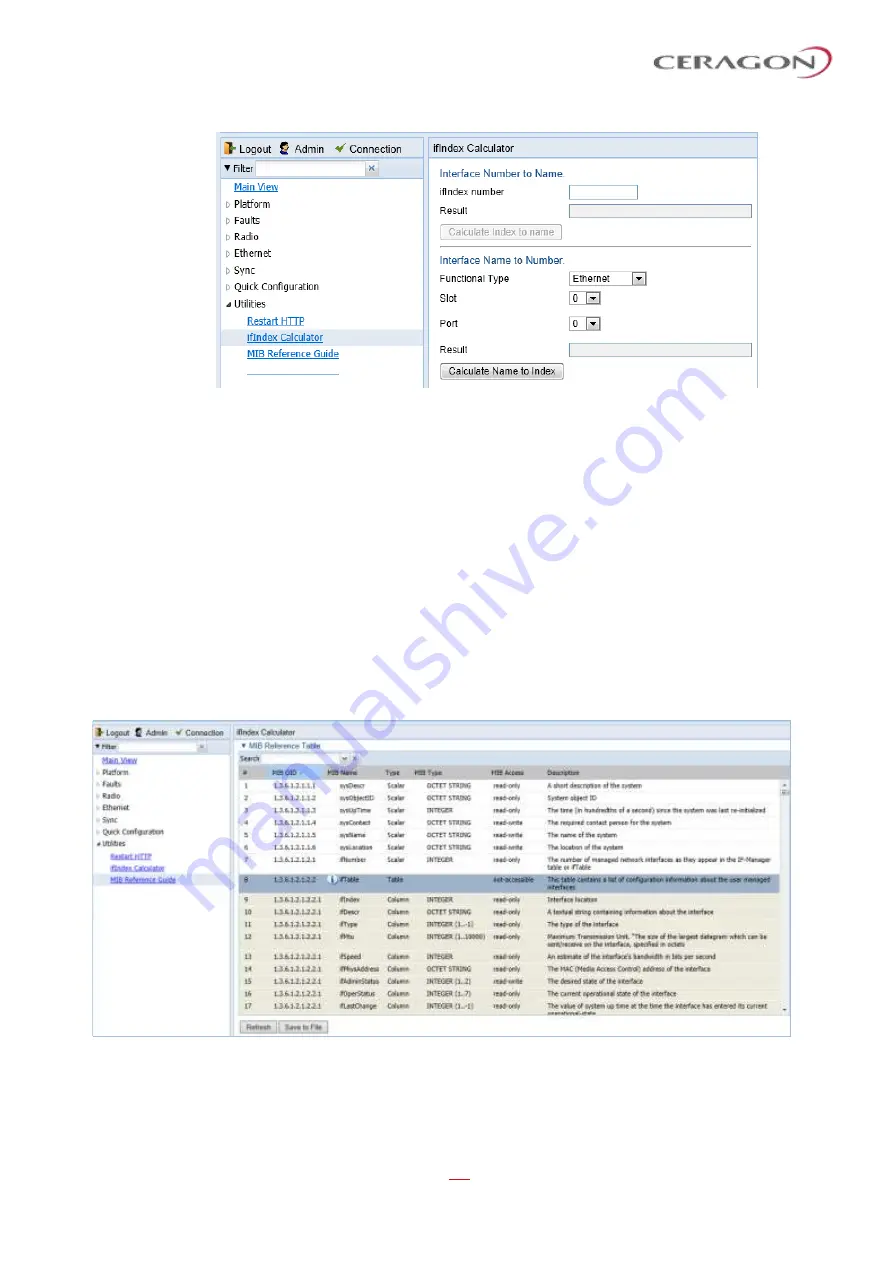 Ceragon FibeAir IP-20 All-Outdoor Series User Manual Download Page 441