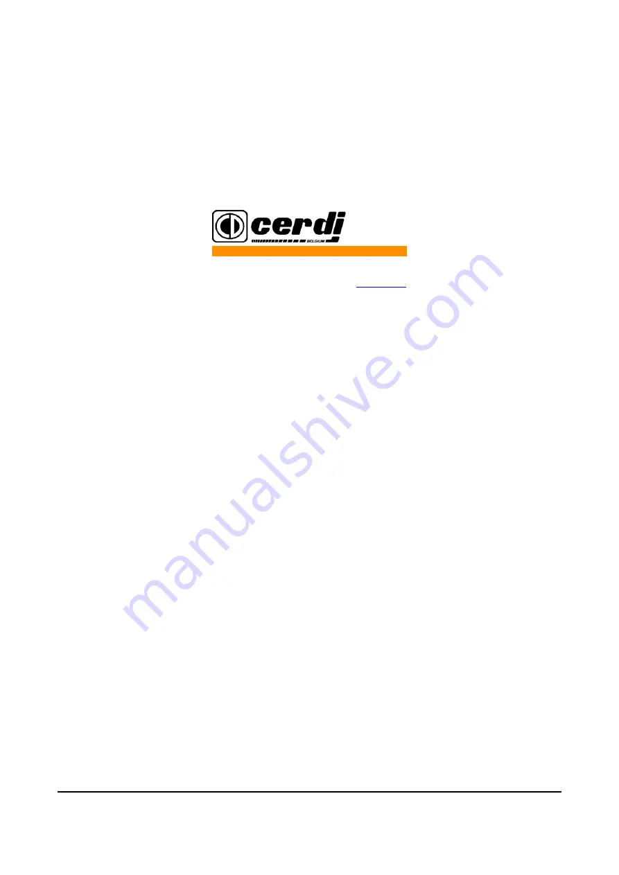 Cerdi PCi100 Manual Download Page 24