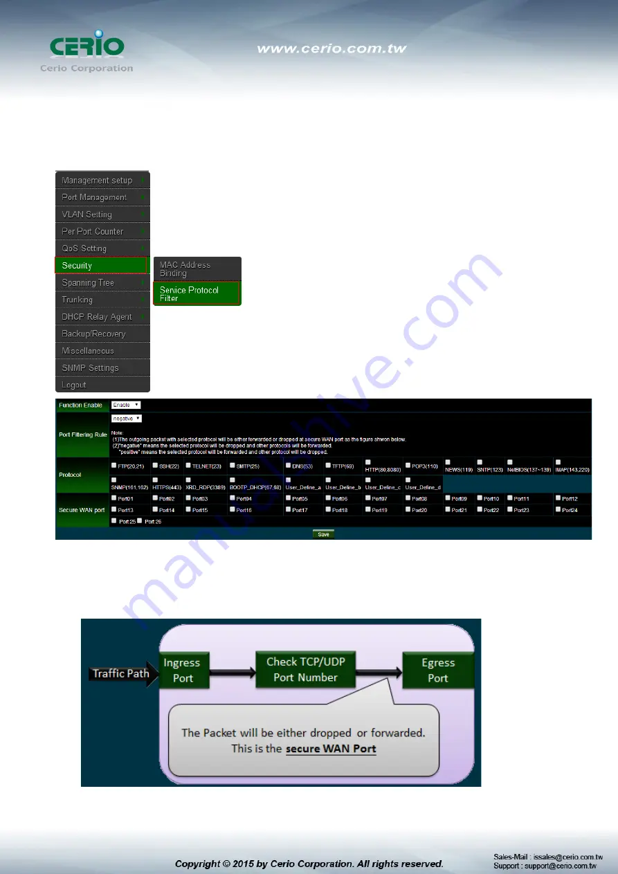 Cerio CS-2224-14P User Manual Download Page 38