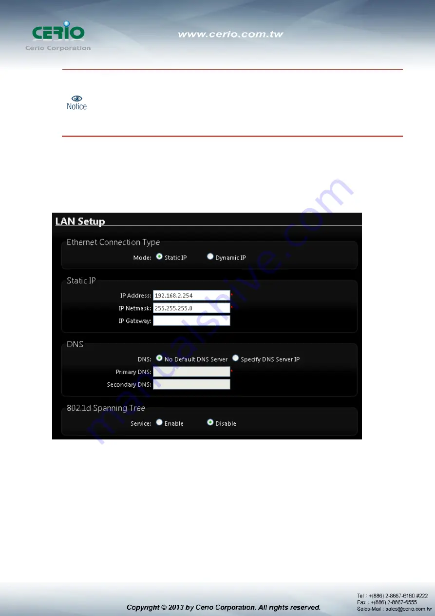 Cerio DT-300N User Manual Download Page 83