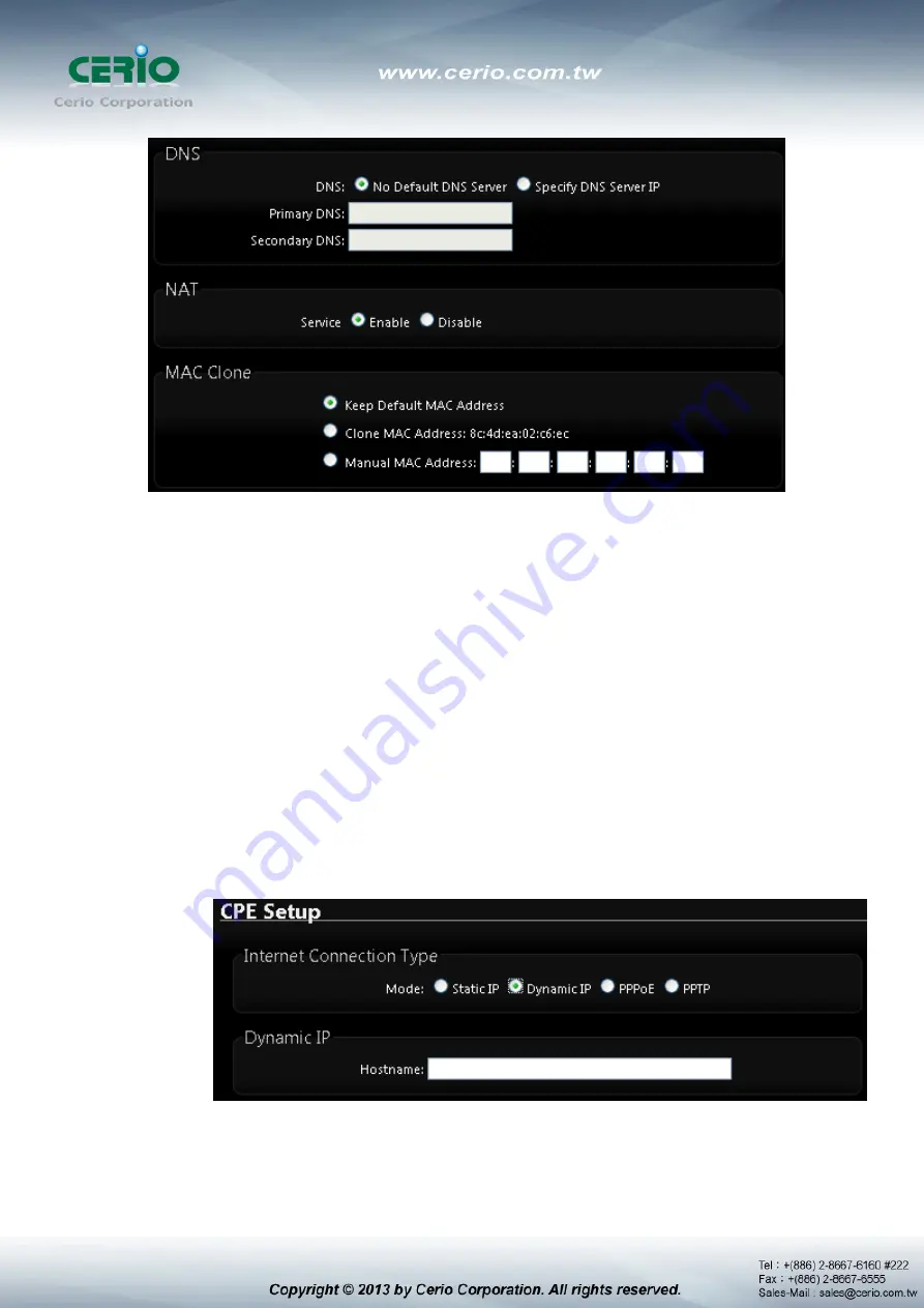 Cerio DT-300N User Manual Download Page 103