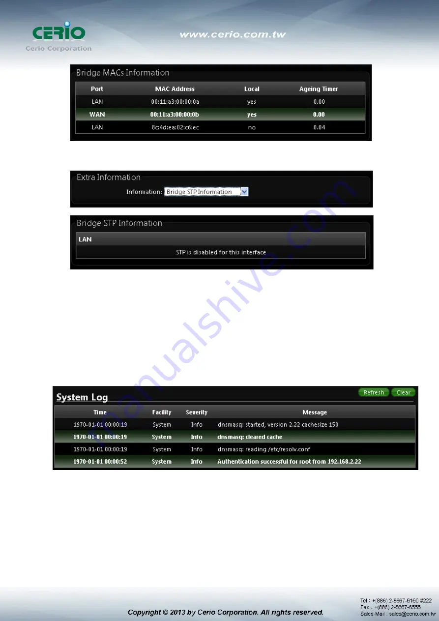 Cerio DT-300N User Manual Download Page 153