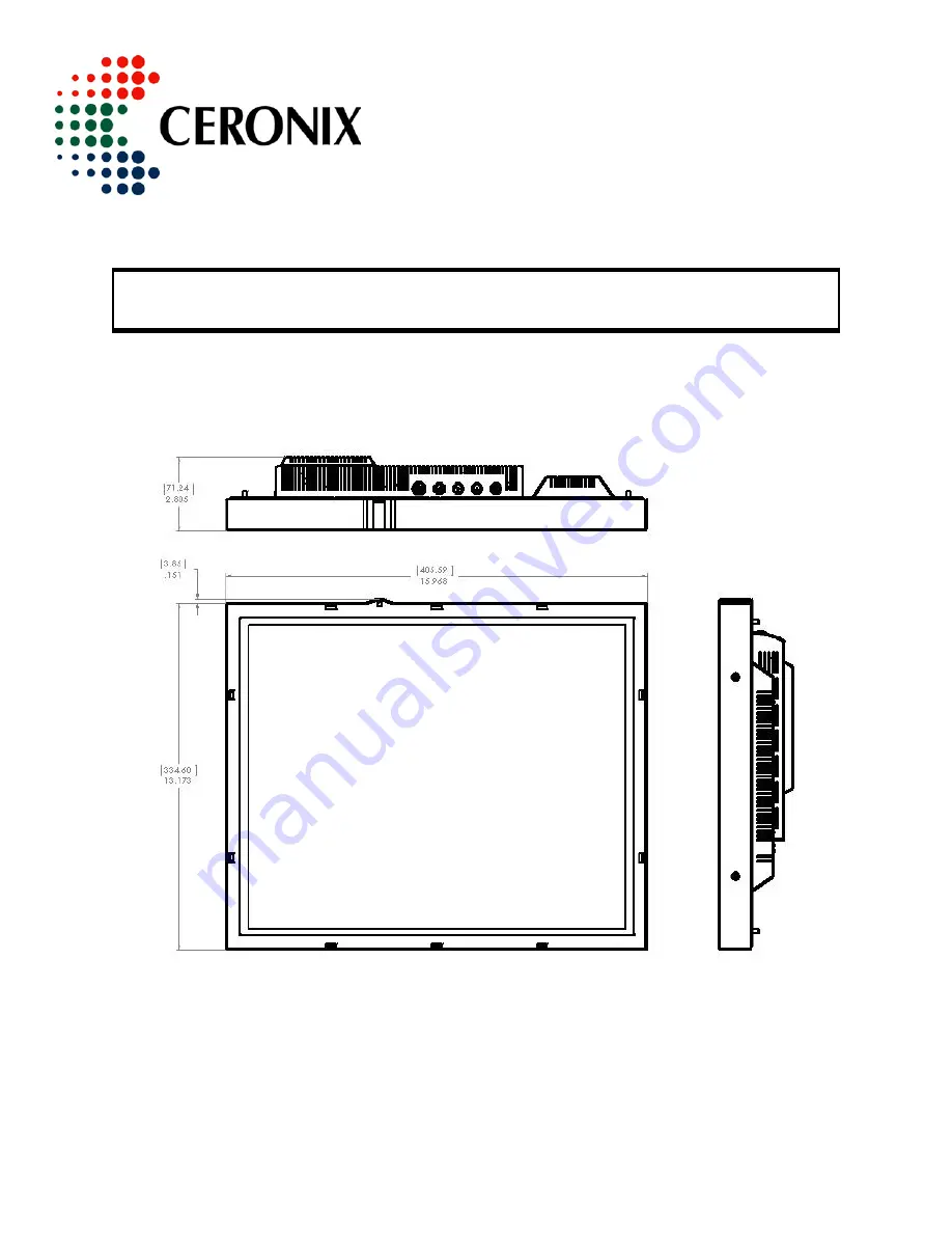 Ceronix 0-LCD Series Скачать руководство пользователя страница 15