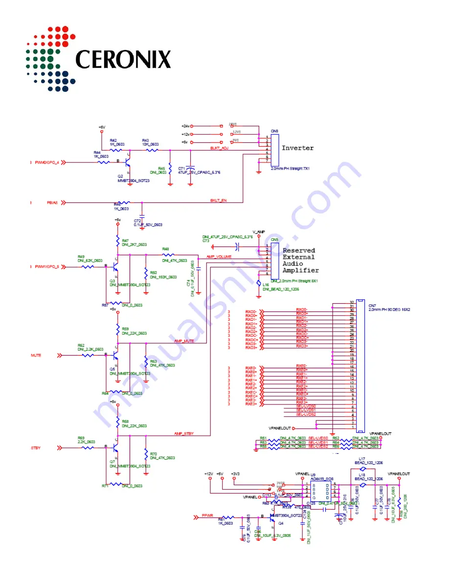 Ceronix 1505-LCD Specification And Operation Manual Download Page 30