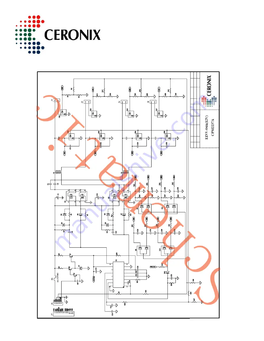 Ceronix 1505-LCD Specification And Operation Manual Download Page 42