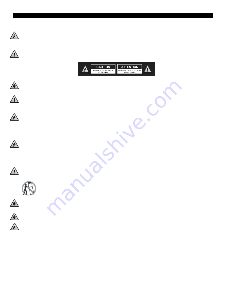 Cerwin-Vega CVXL-112 Instruction Manual Download Page 3