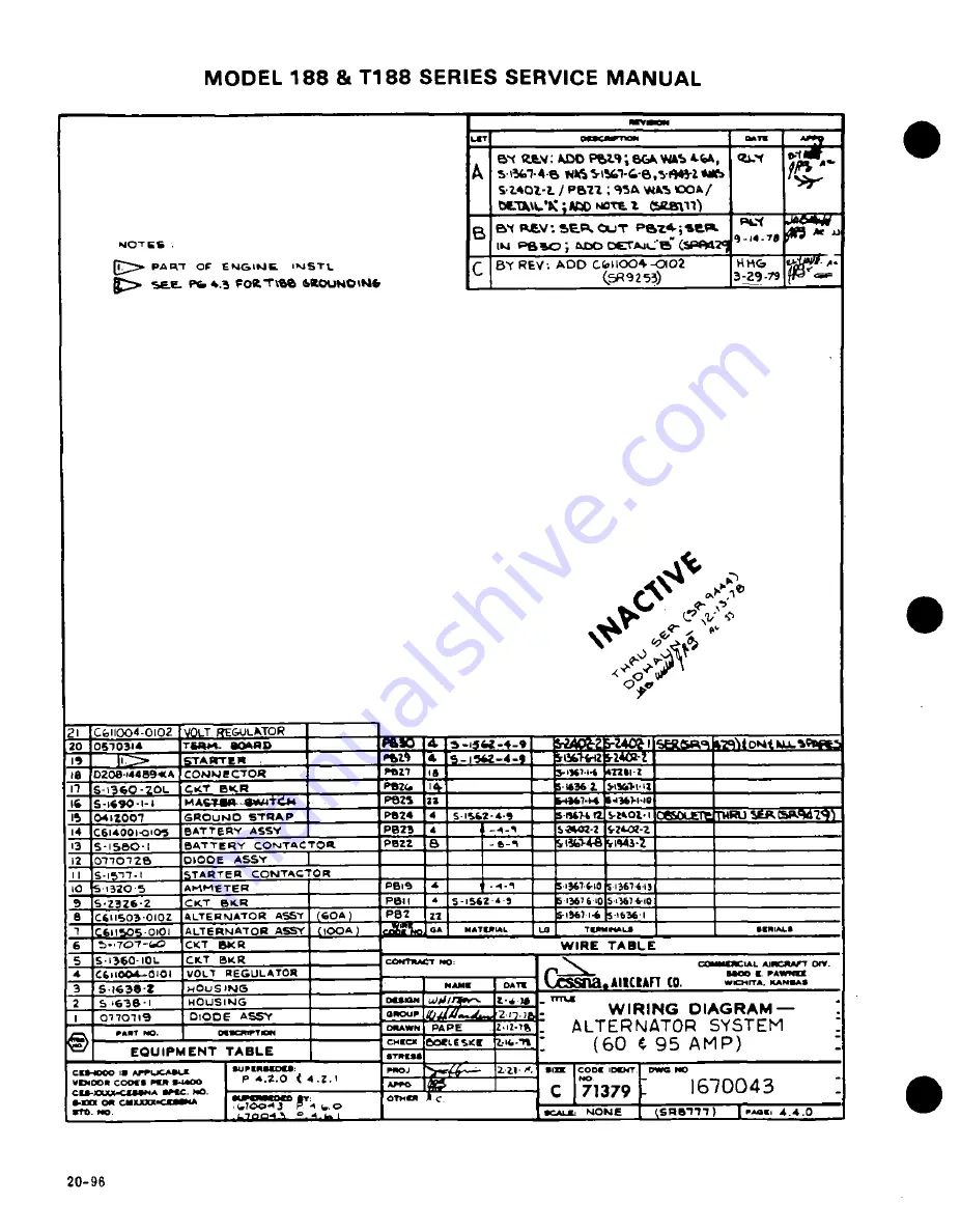 Cessna 188 Series Скачать руководство пользователя страница 580