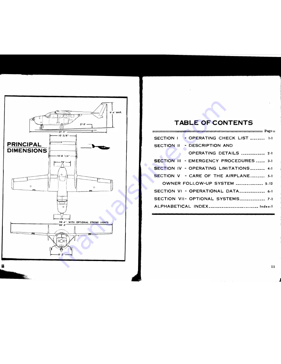 Cessna 1971 Super Skymaster Скачать руководство пользователя страница 3