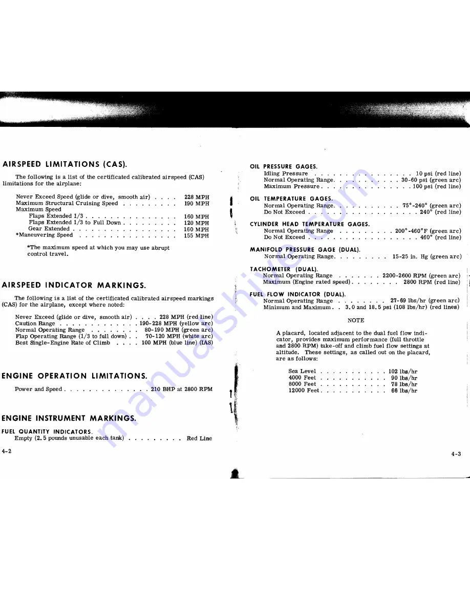 Cessna 1971 Super Skymaster Owner'S Manual Download Page 32