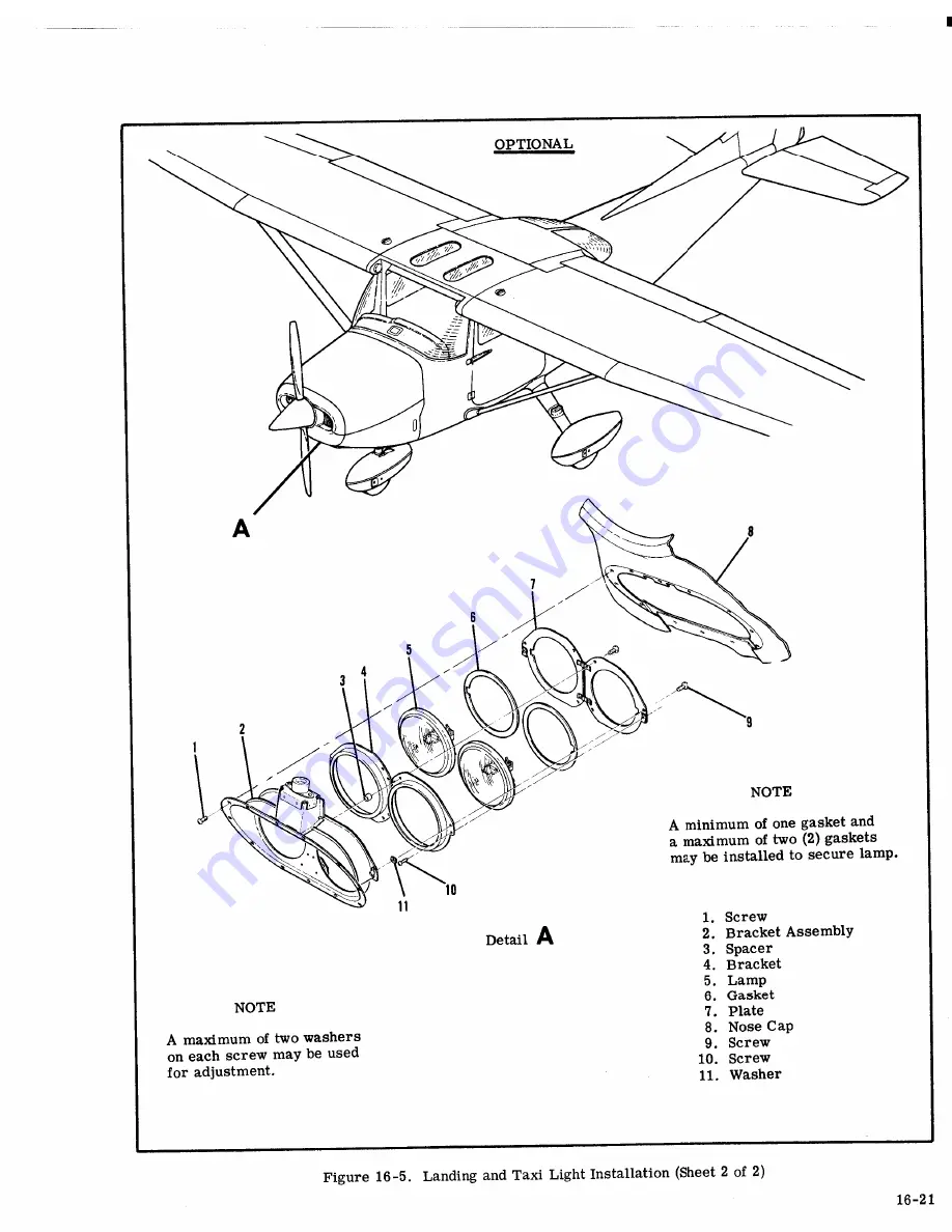 Cessna 1977 F 172N Service Manual Download Page 213