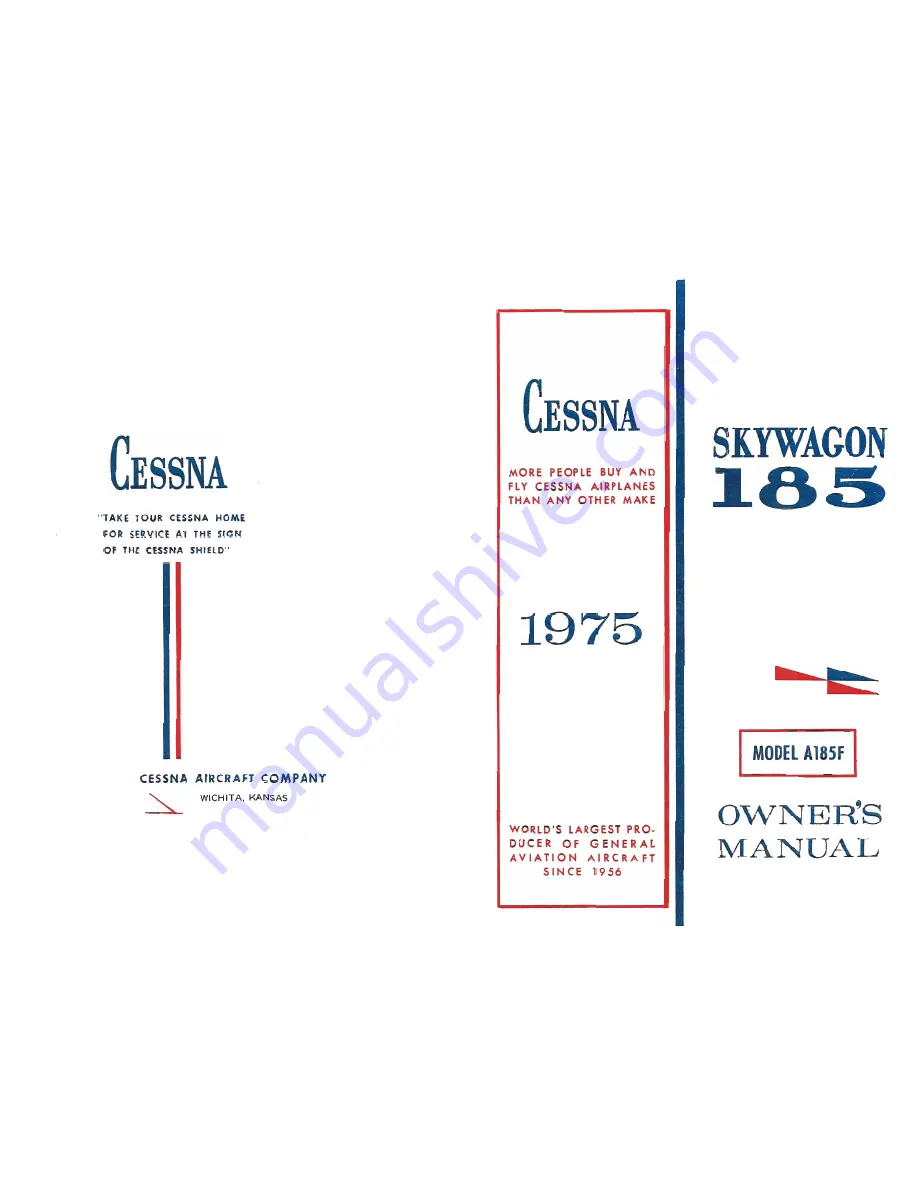 Cessna A185F Owner'S Manual Download Page 1