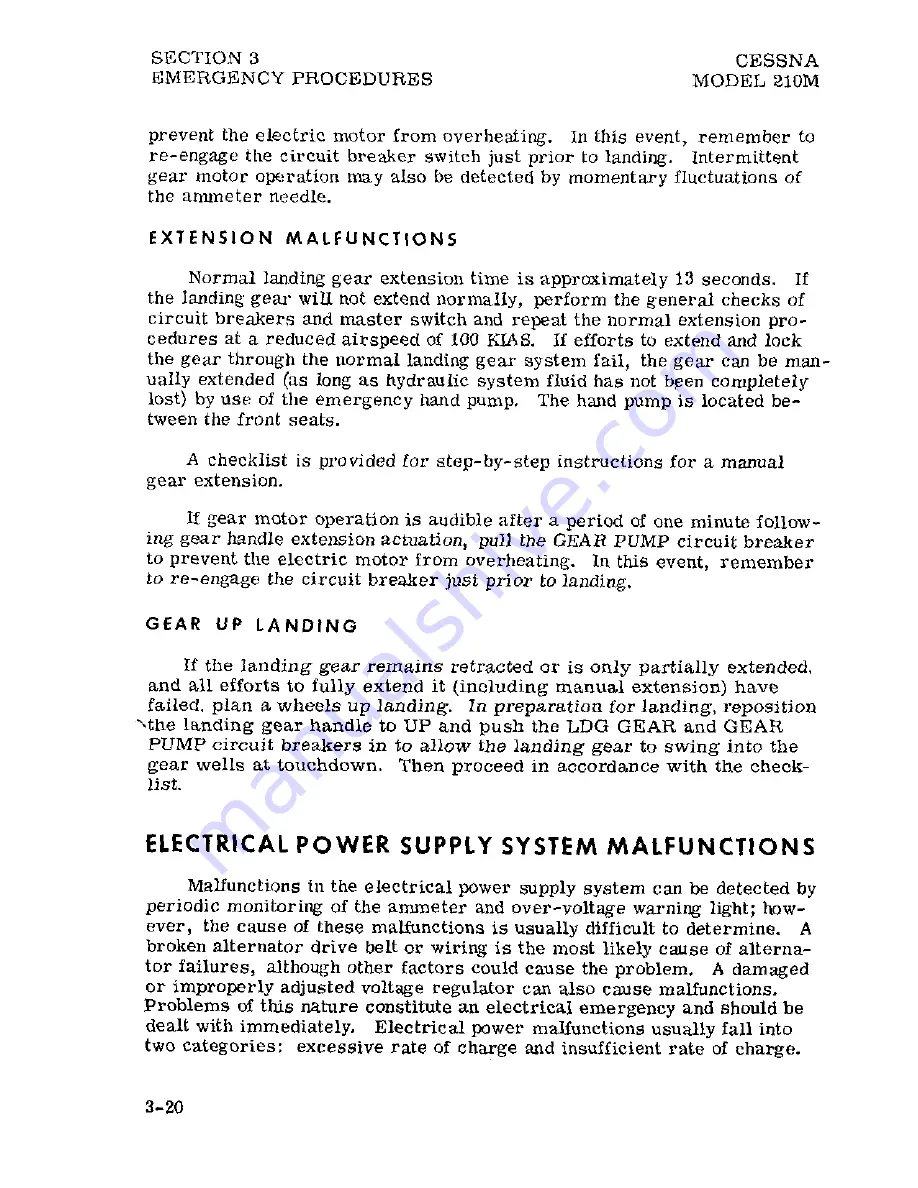 Cessna Centurion 210M 1977 Pilot Operating Handbook Download Page 41