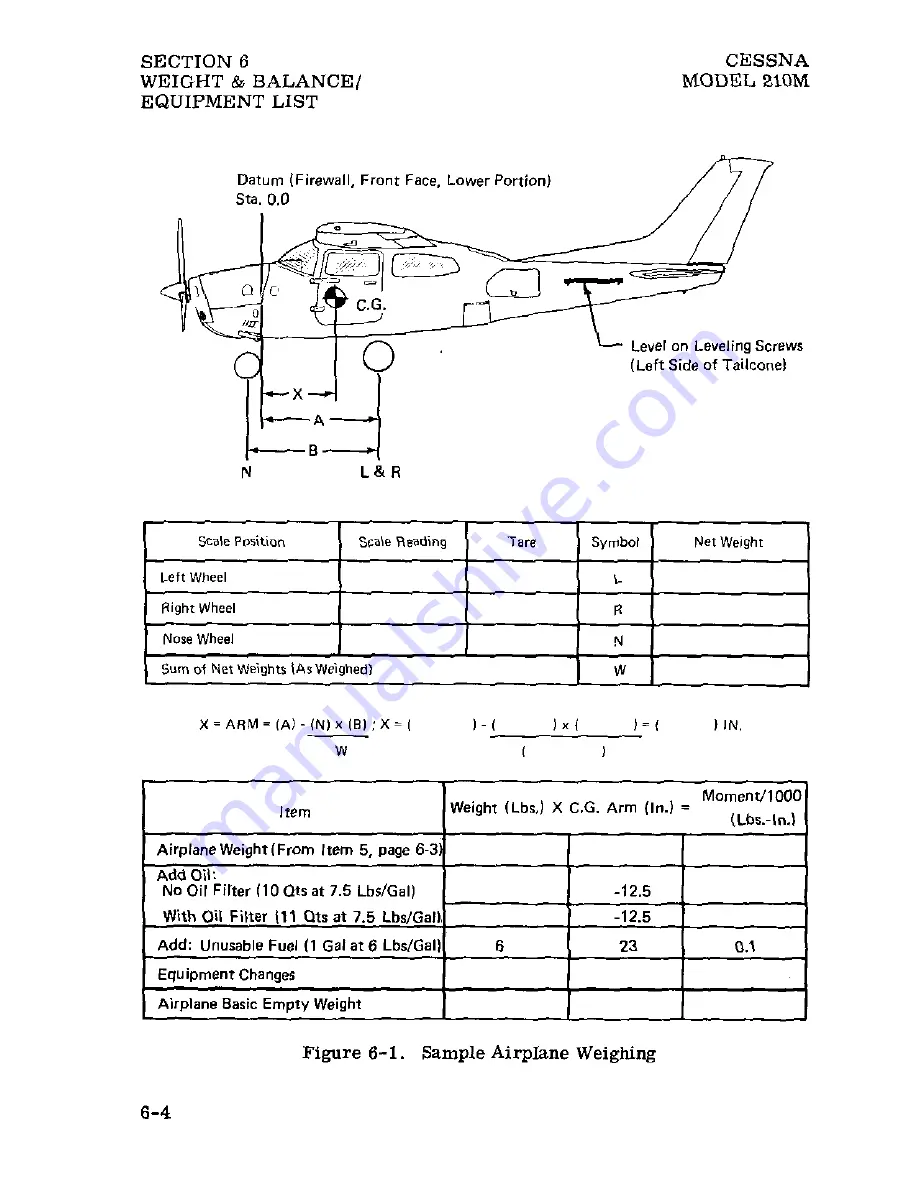 Cessna Centurion 210M 1977 Скачать руководство пользователя страница 93