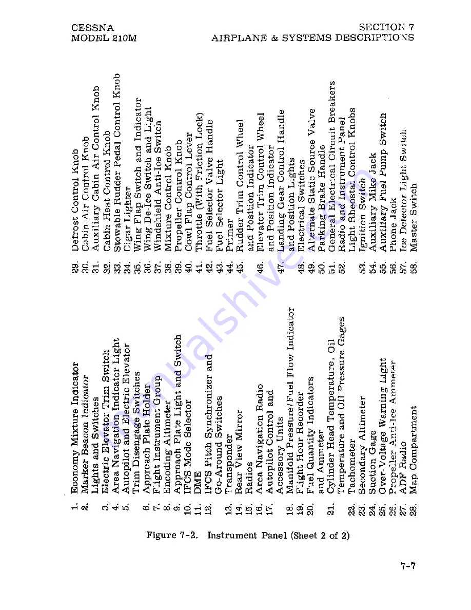 Cessna Centurion 210M 1977 Pilot Operating Handbook Download Page 130