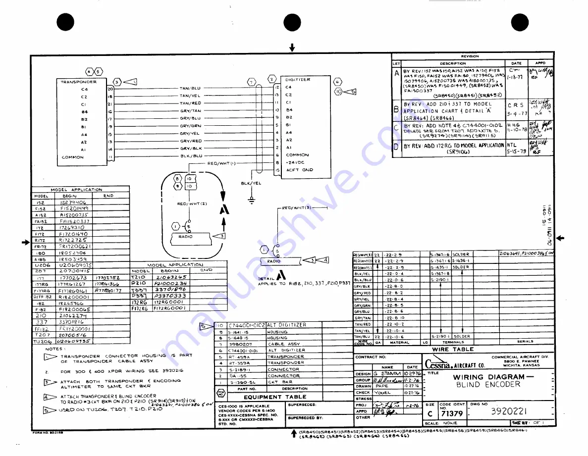 Cessna PRESSURIZED SKYMASTER II P337H Скачать руководство пользователя страница 289