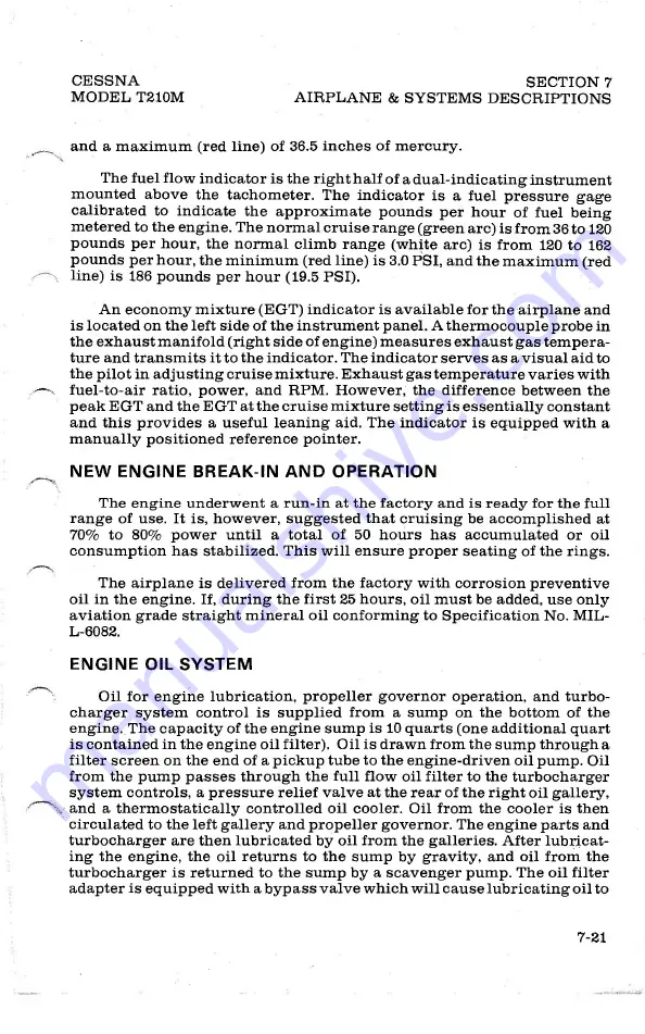 Cessna TURBO CENTURION T210M 1978 Скачать руководство пользователя страница 157