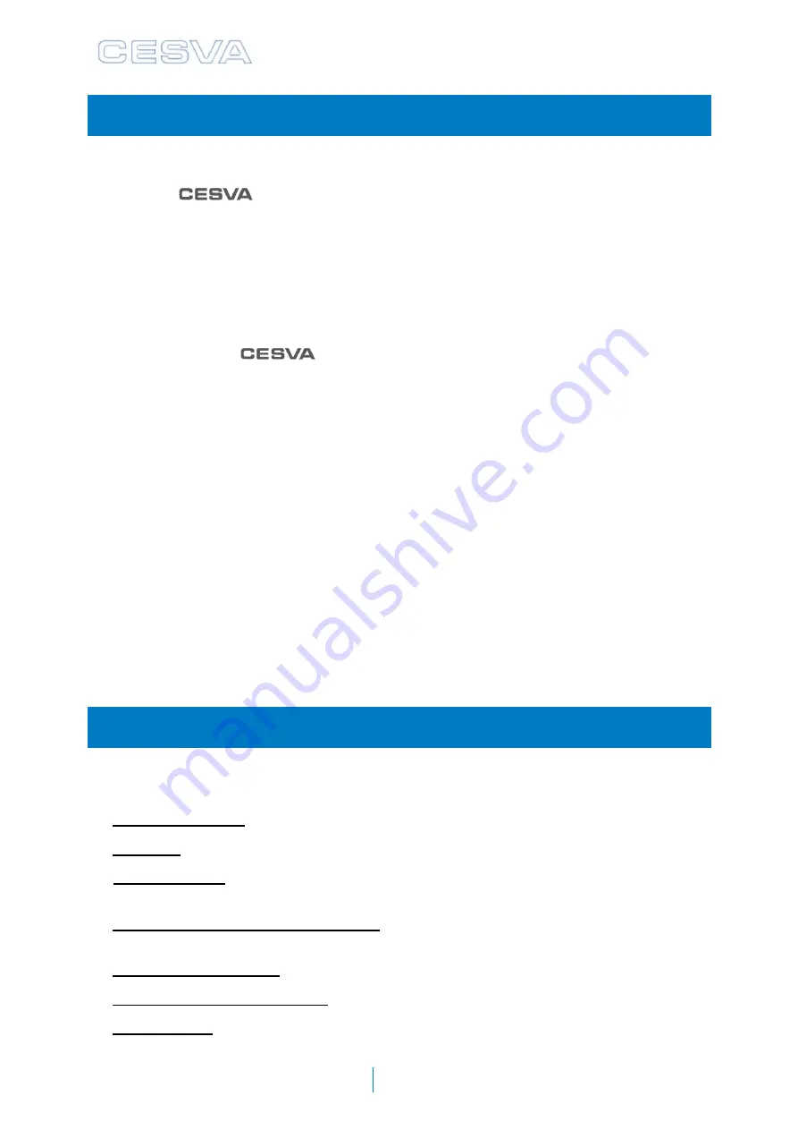 CESVA CB004 User Manual Download Page 20