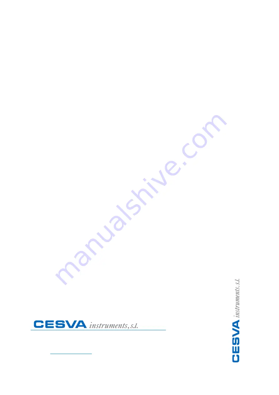 CESVA SC-30 User Manual Download Page 76