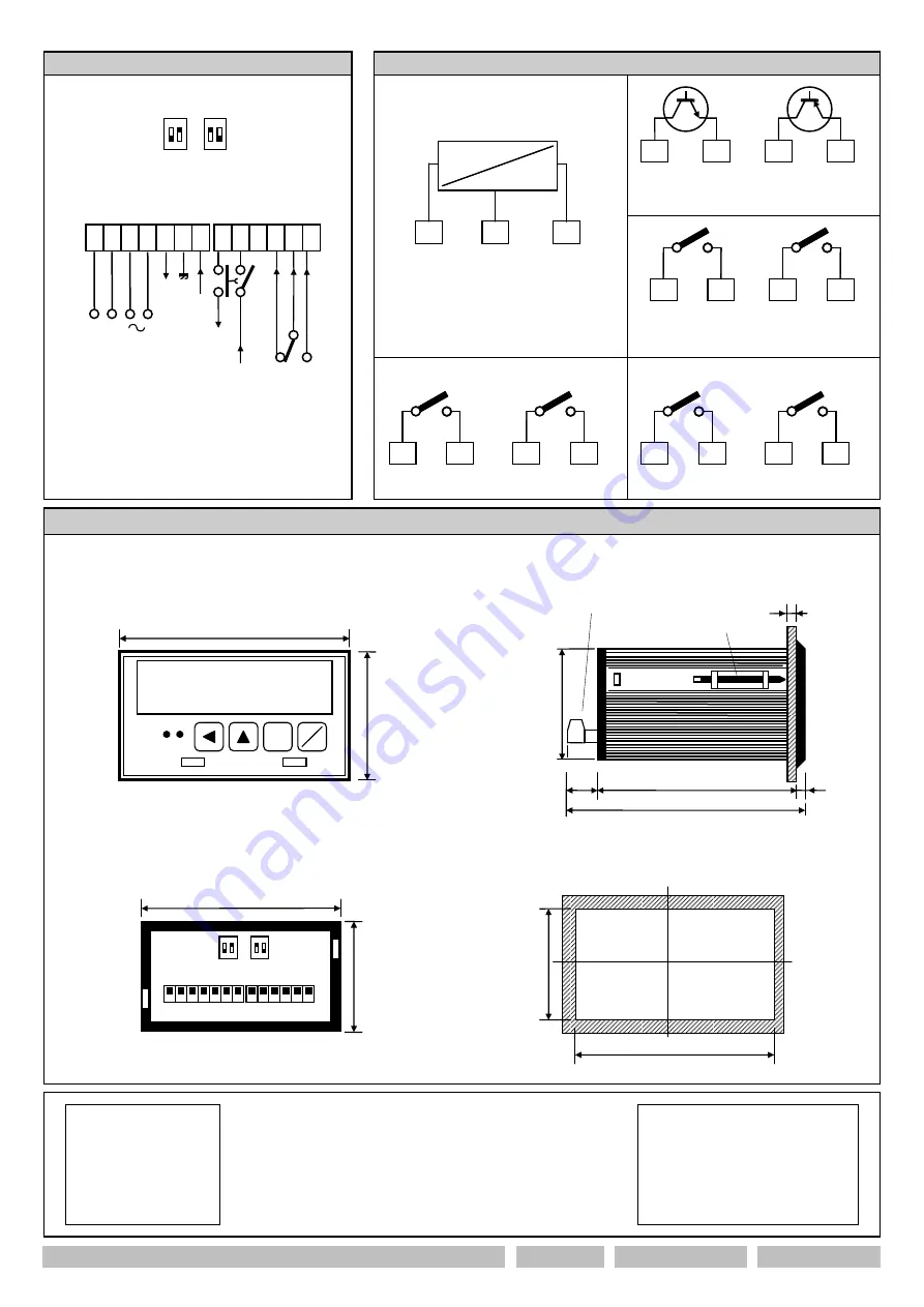 CET LCM61 Quick Start Manual Download Page 8