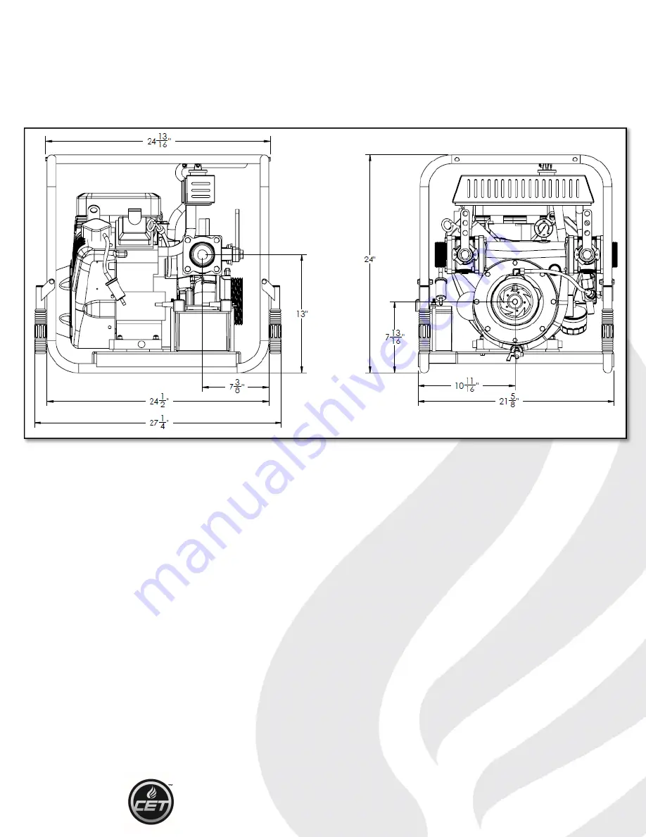 CET PFP-18HPVGD-2D Скачать руководство пользователя страница 8