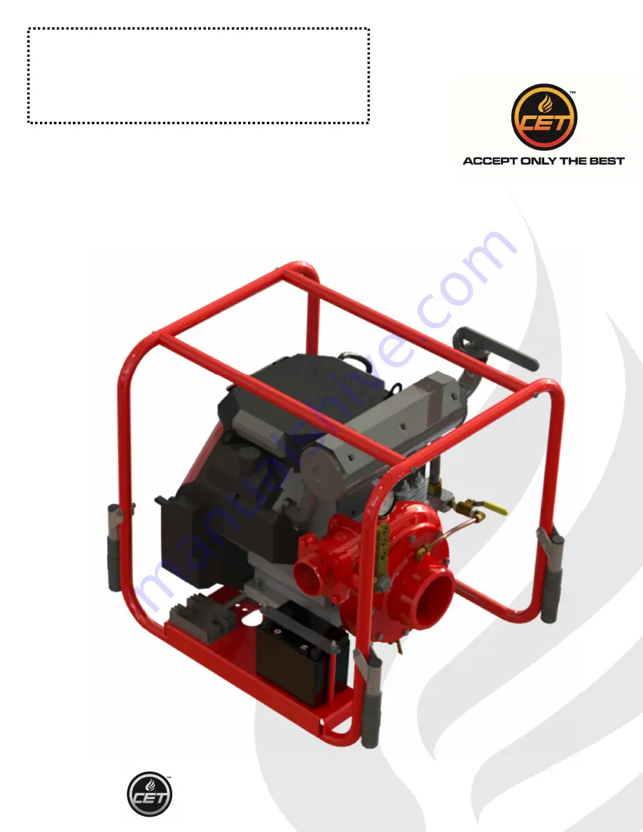 CET PFP-20HP-HND-1D Скачать руководство пользователя страница 1