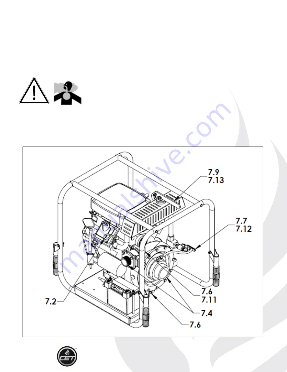 CET PFP-23HPVGD-MR Instruction Handbook Manual Download Page 13