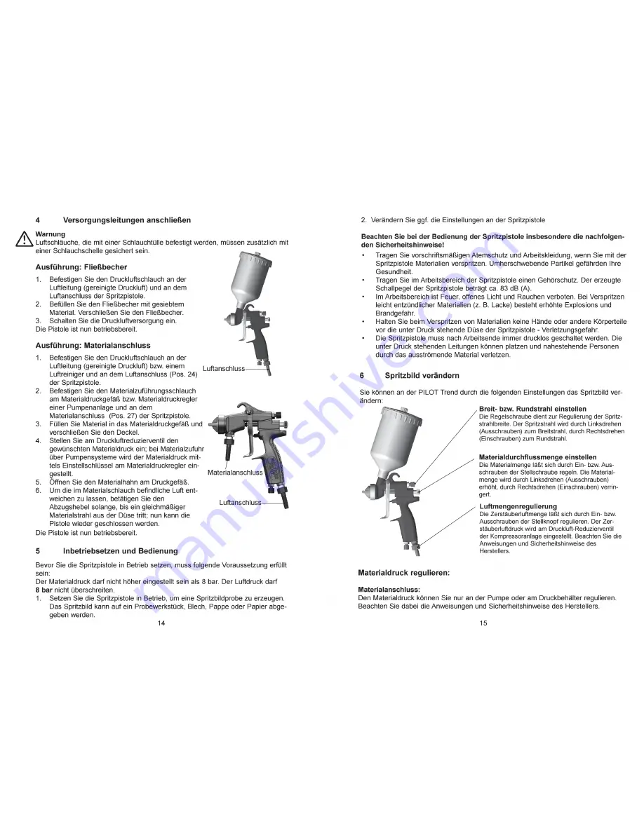 CET PILOT Trend Operating Instructions Manual Download Page 8