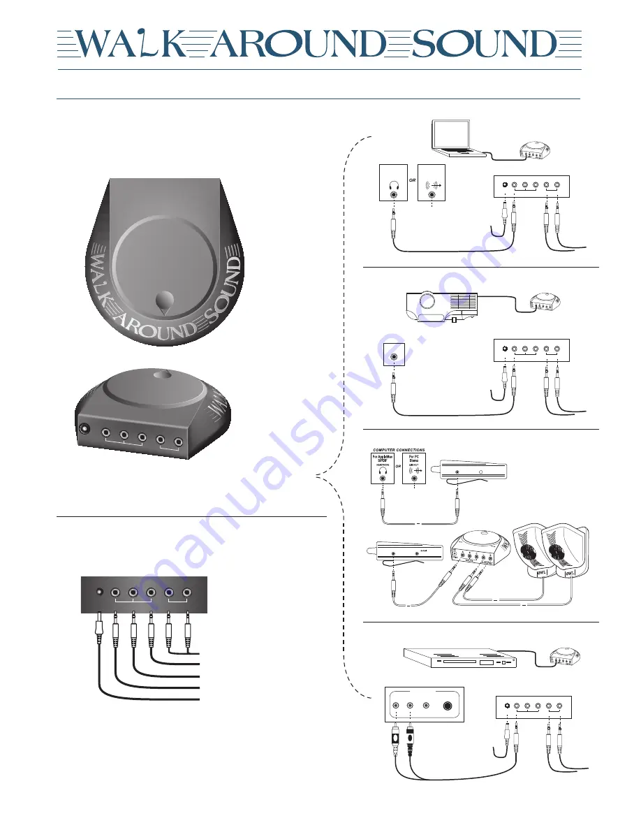 Cetacea Sound WAS-PD3-OWL Скачать руководство пользователя страница 1