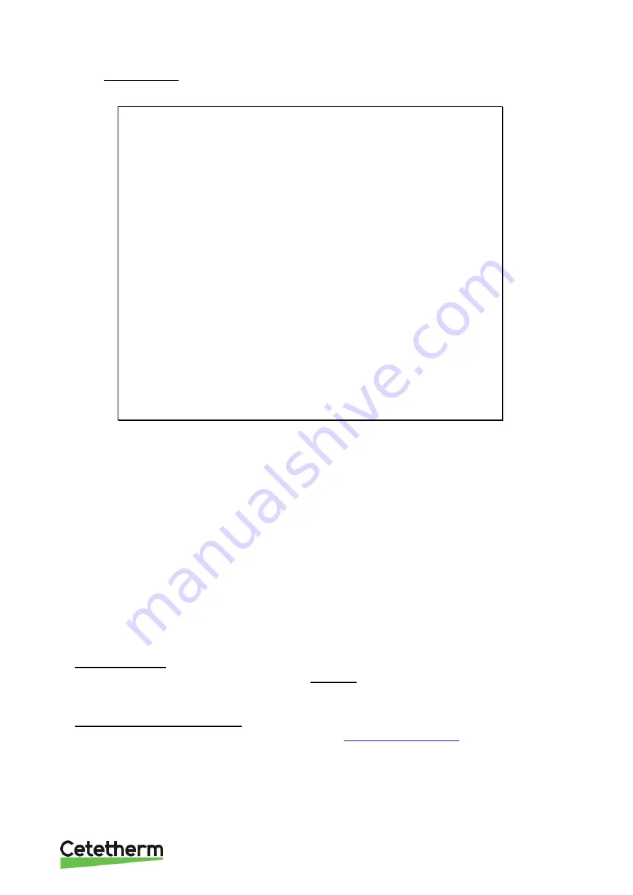 Cetetherm PRESSOSMART MP195NL User Manual Download Page 45